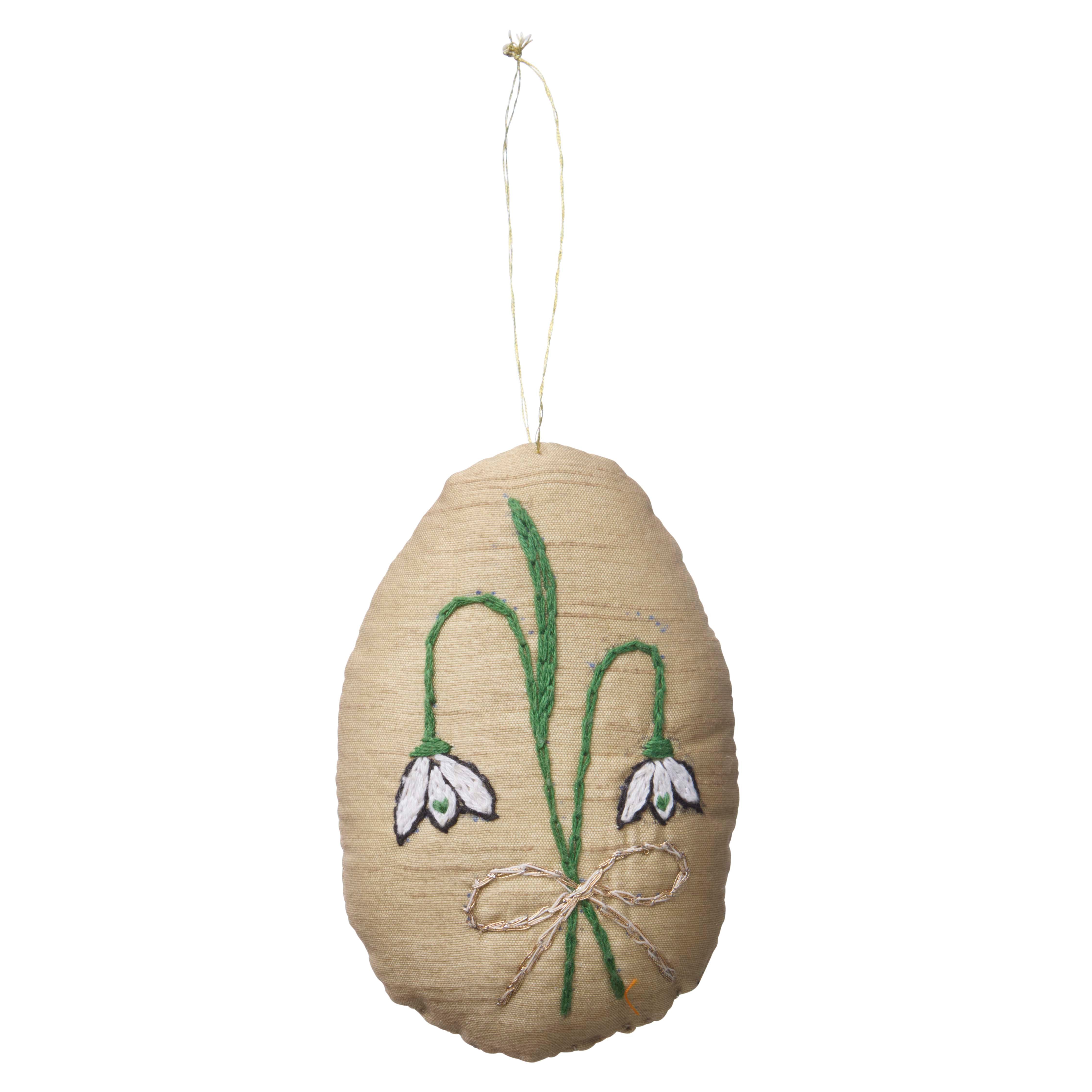 x Lisbeth Beck, Æg med hyacint - Off White